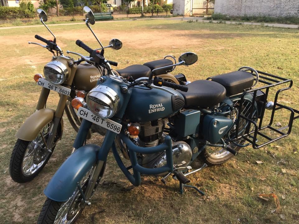 Royal Enfield Classic 350 Bike Rental in Chandigarh, Mohali & Panchkula 🏍️