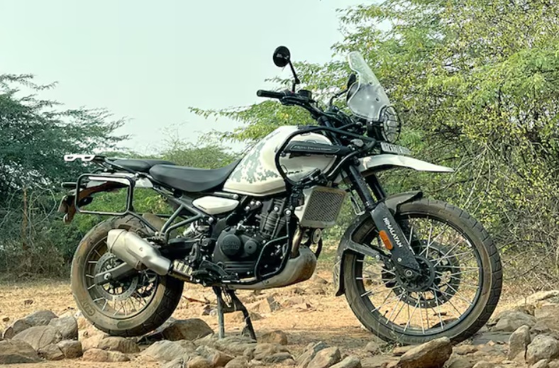Royal Enfield Himalayan 450cc Adventure Bike Rental in Chandigarh, Mohali & Panchkula |🏍️