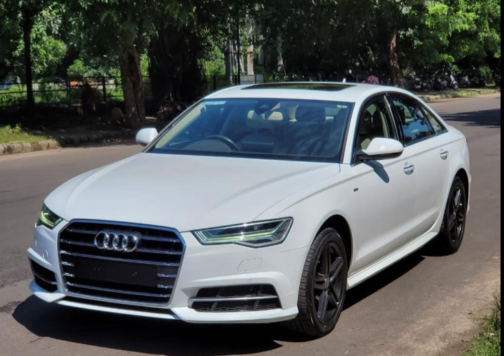 Audi A6 Super Premier Luxury Sedan Rent in Chandigarh, Punjab, Haryana, Himachal & Delhi Airport |🚗