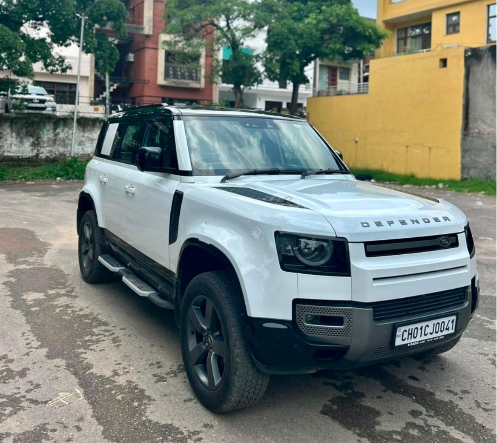 Land Rover Defender 110 4x4 Automatic Rent in Chandigarh, Punjab, Haryana, Himachal, Leh-Ladakh & Delhi Airport |🚗