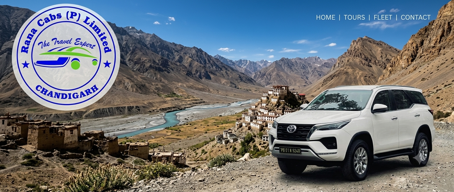 Self Drive Car Hire Chandigarh to Spiti Valley | 4x4 SUV Hire for Spiti Valley | Rent A Car For Spiti Valley Trip |🚗