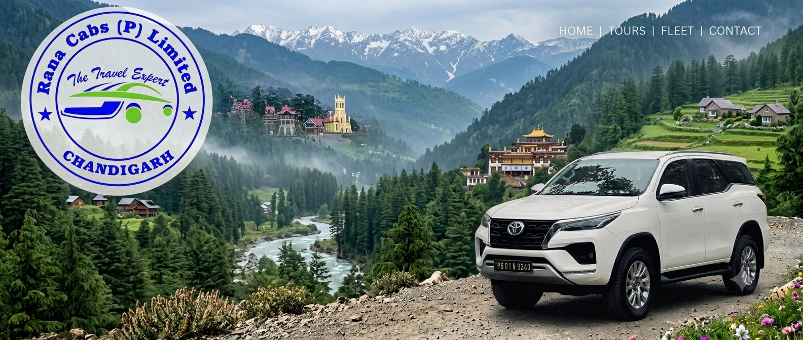 Self Drive Car Rental Chandigarh to Shimla, Manali, Dharamshala & Dalhousie | Rana Cabs Private Limited |🚗