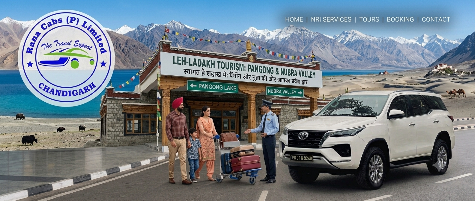 Self Drive Car Hire Chandigarh to Leh Ladakh | 4x4 XUV Vehicle Hire for Leh Ladakh in Chandigarh |🚗